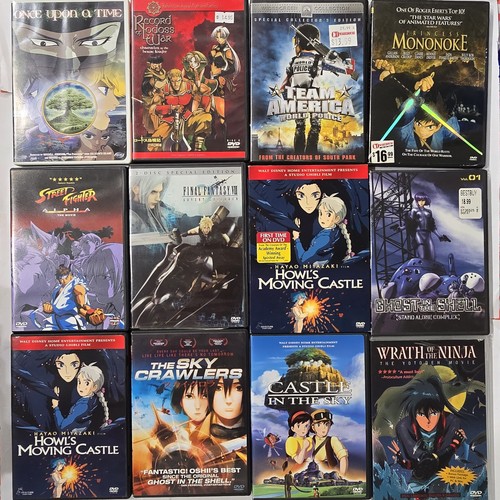 Anime dvd lot - lot, studio