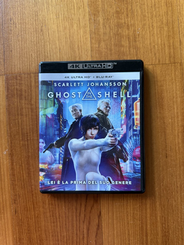 Ghost the shell blu ray - ghost,