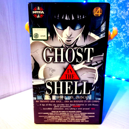 Vhs anime ghost the shell - vhs, in